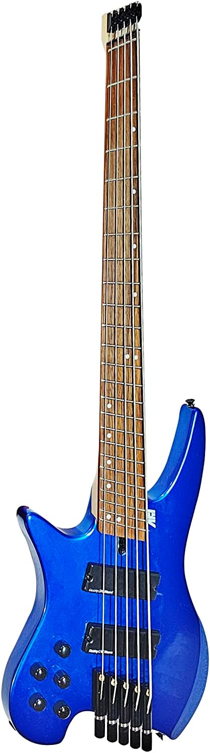 IYV- IBHLFF5-400 LH, 5 String Multi-Scale Headless Bass, Left hand