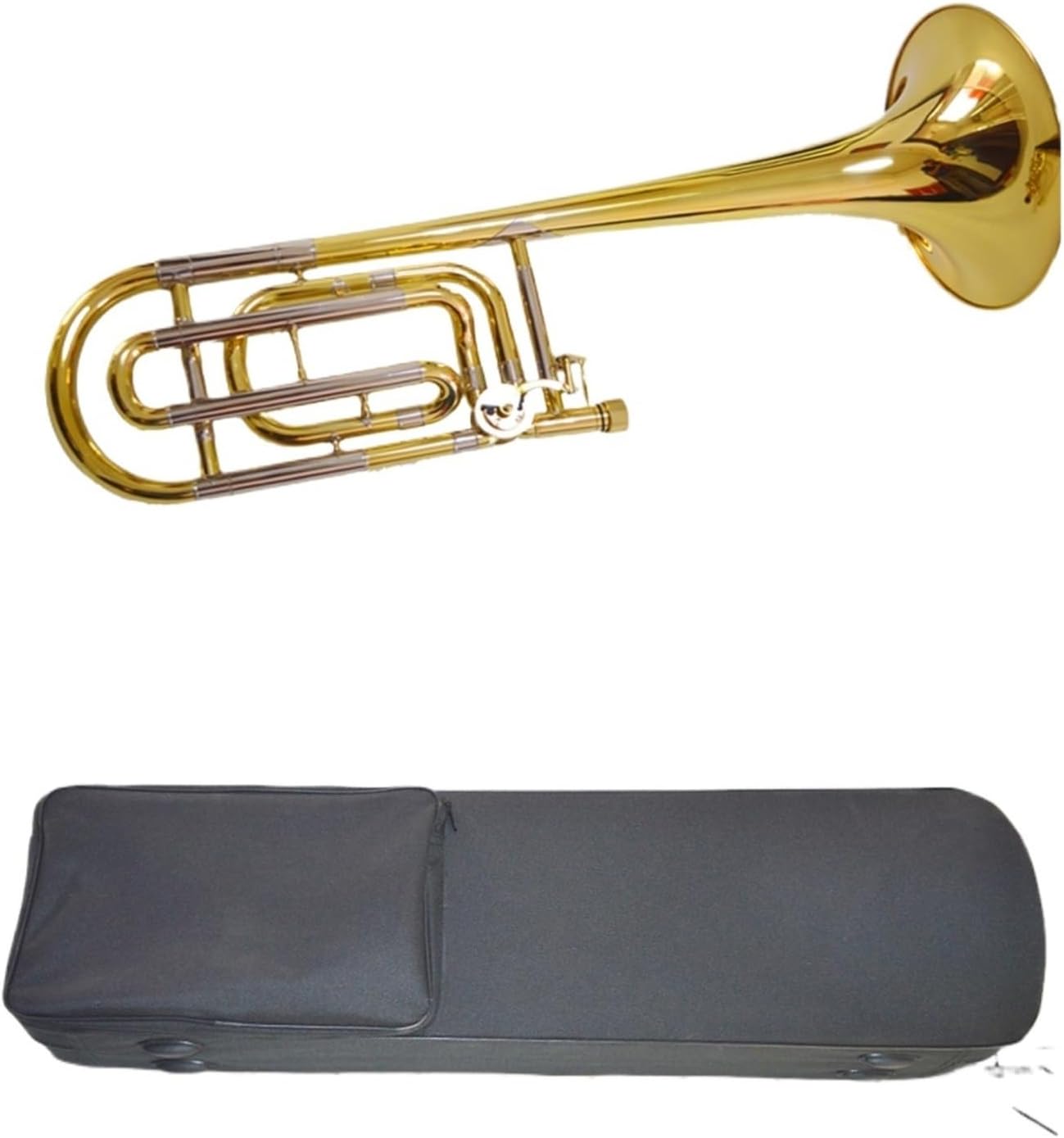 Tenor Trombone B flat brass instrument copper suitable for beginners