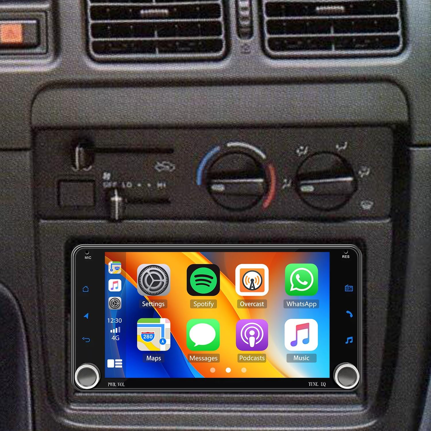 [2+64G] Android 13 Car Radio Stereo for Toyota Tacoma 1998-2004 with Wireless Carplay and Android Auto - 7 inch Touch Screen Car Stereo WiFi GPS Navigation Bluetooth Head Unit SWC + AHD Backup Camera