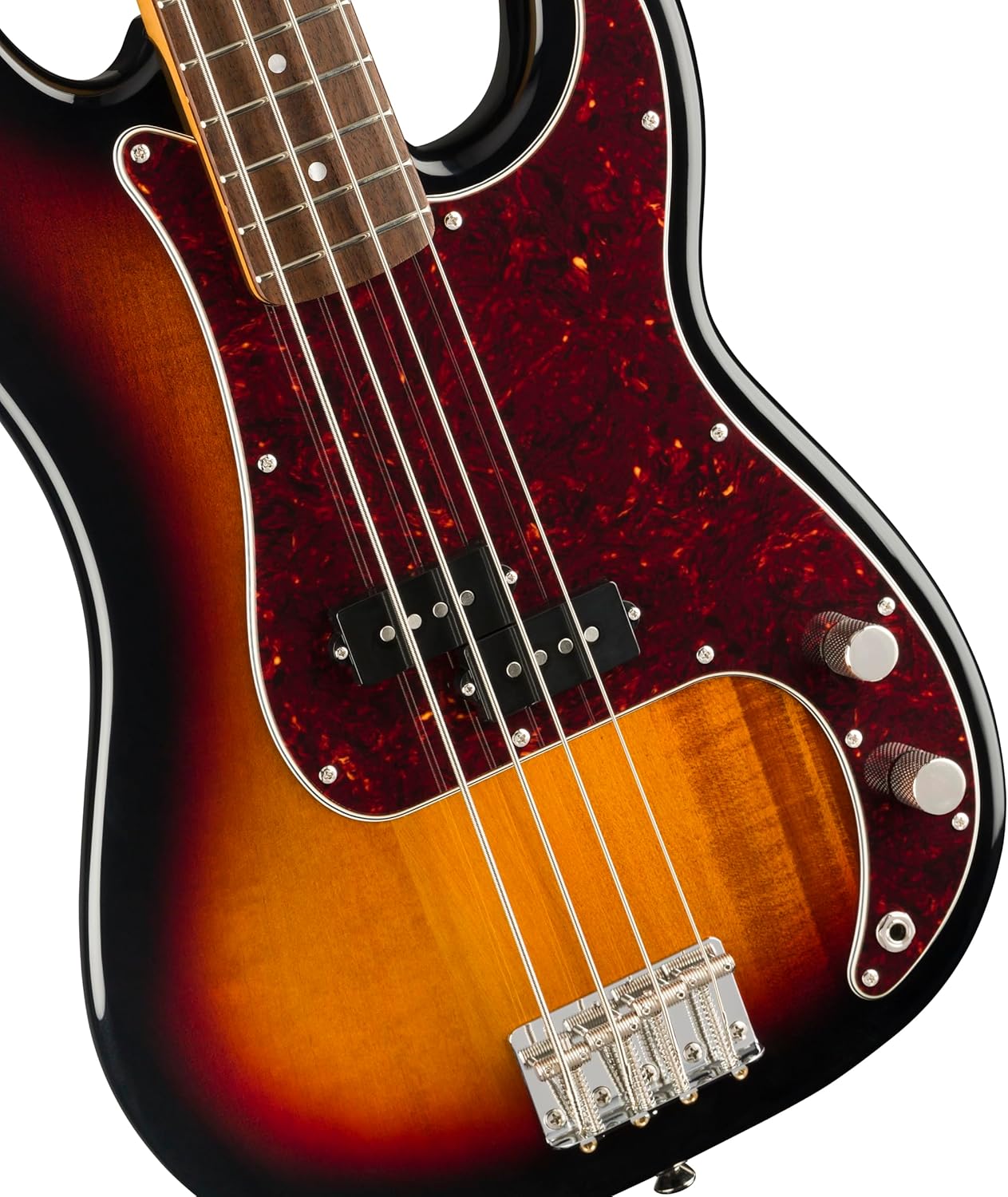 Squier Classic Vibe 60s Precision Bass, 3-Color Sunburst, Laurel Fingerboard