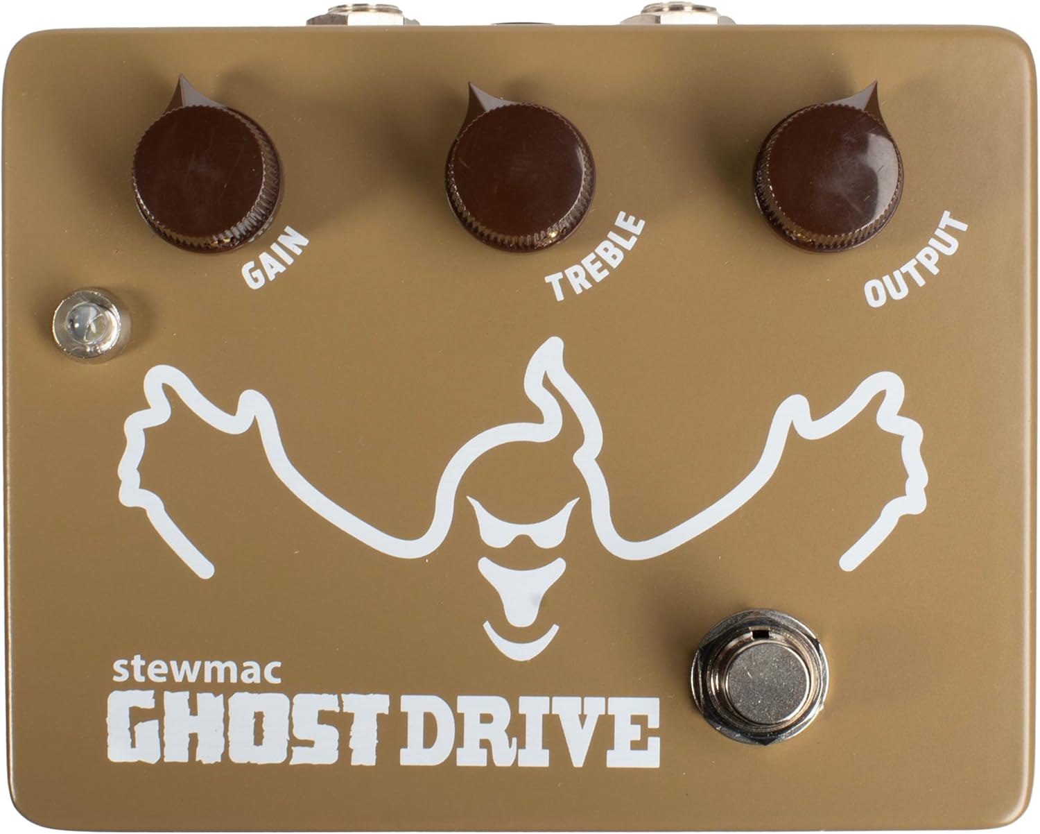 StewMac Ghost Drive Transparent Overdrive Pedal – Authentic Klon–Inspired Circuit – Professionally Built Overdrive Effects Pedal