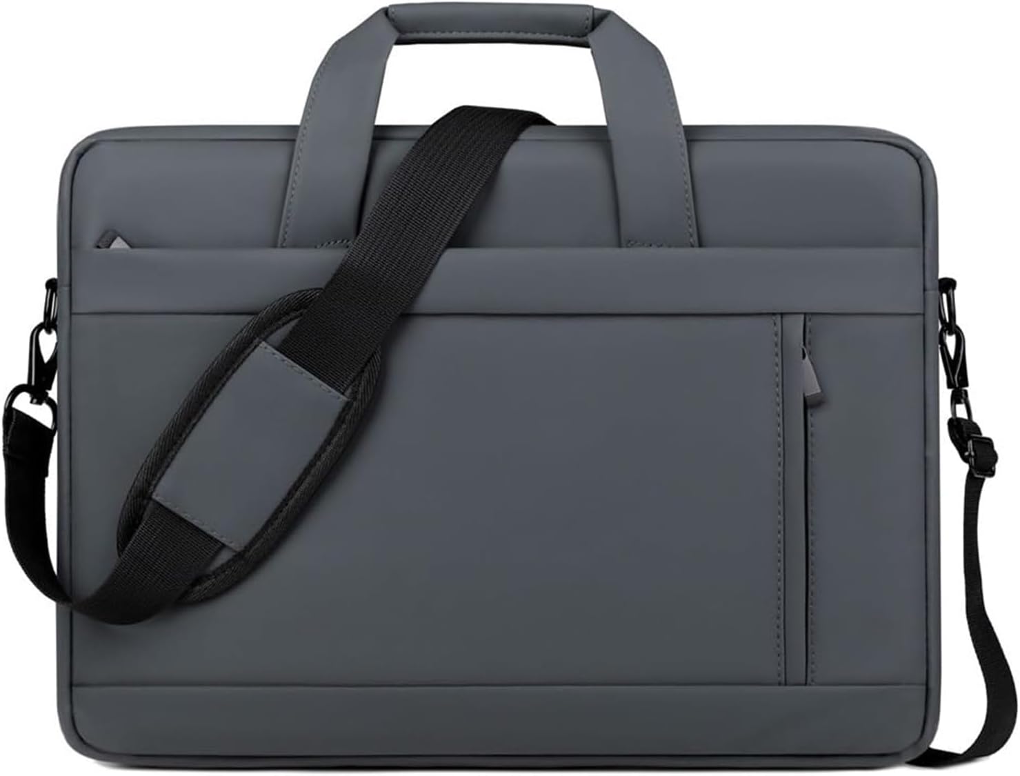 15.6 inch Laptop Case Basics Laptop Bag with Compartment, Carrying Briefcase Messenger Bag with Strap Pocket briefcases
