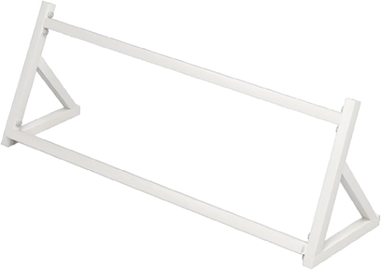 Wooden Floor Sample Display Rack,Floor Tile Display Rack, Metal Ceramic Tiles Floor Porcelain Display Shelf, Suitable for Shopping Malls, Supermarkets, Exhibitions ( Color : White , Size : 120x30x40cm