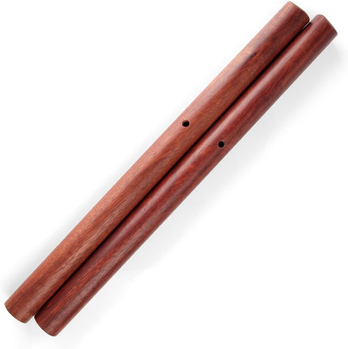 Handmade Natural Wood Quena Flute Wood Musical Instruments Wind Cultural 'Andean Tradition' (Red)