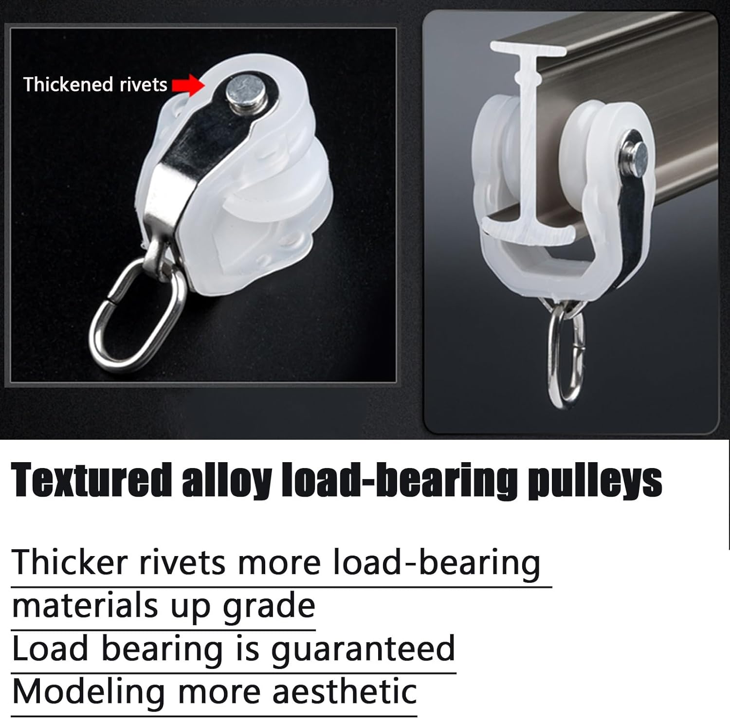 Curtain Rods, Flexible Bendable Ceiling Curtain Track, Ceiling Mount For Curtain Rail With Track Curtain System, Room Divider, Ceiling Curtain Rod, RV Ceiling Track For Curtains(Color:Top Champagne,Si