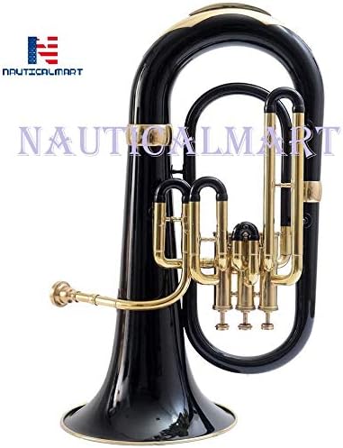 Bb Euphonium 3 Valve - Black Musical Instrument Gift