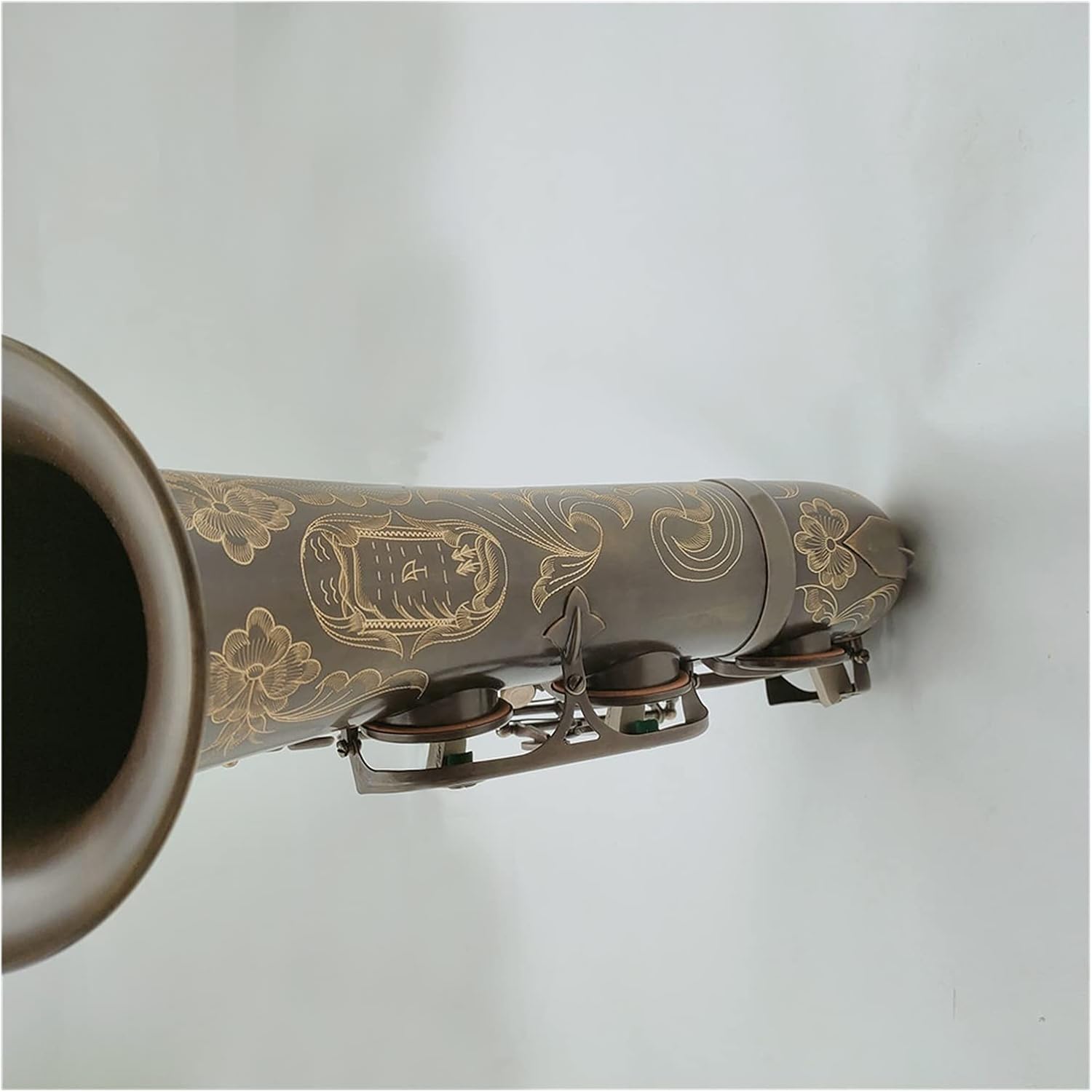 Professional Saxophone Tenor Saxophone Bb Tune Antique Copper Woodwind Instrument with Mouthpiece Case Brass Sax Beginners Kit