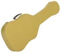 Fender Thermometer Electric Guitar Case, Telecaster, Tweed,Brown