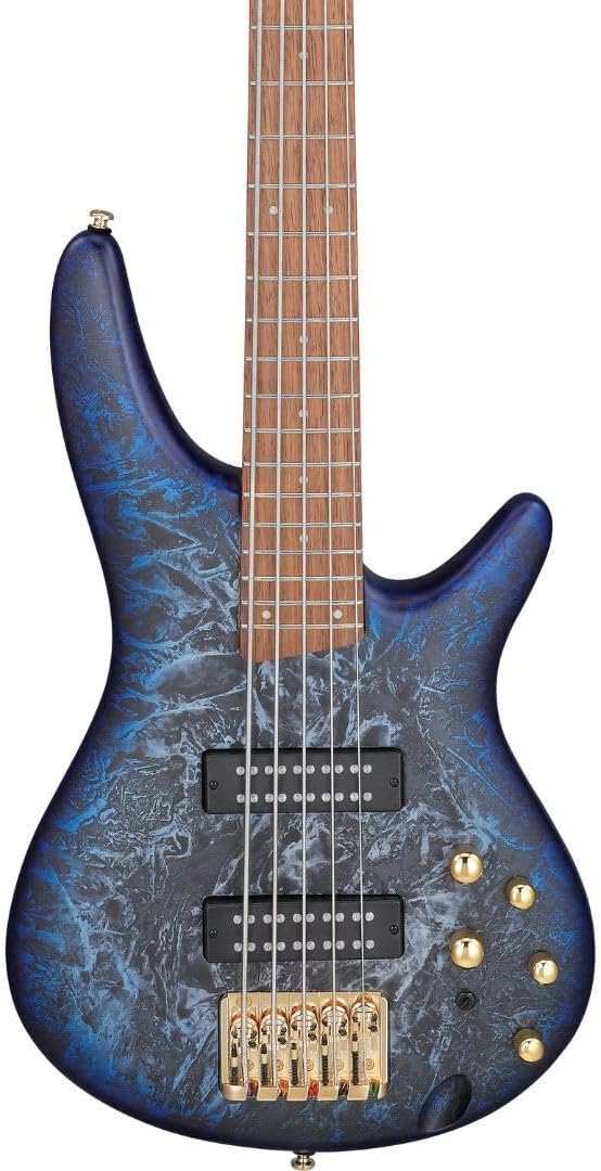 Ibanez SR305EDX 5-string Bass Guitar - Cosmic Blue Frozen Matte