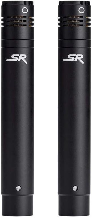 Monoprice Stage Right Series Small Pencil Condenser Microphones (625907), Black