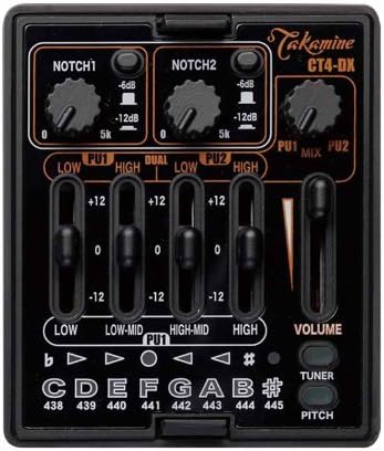 Takamine CT4-DX Preamp with Tuner