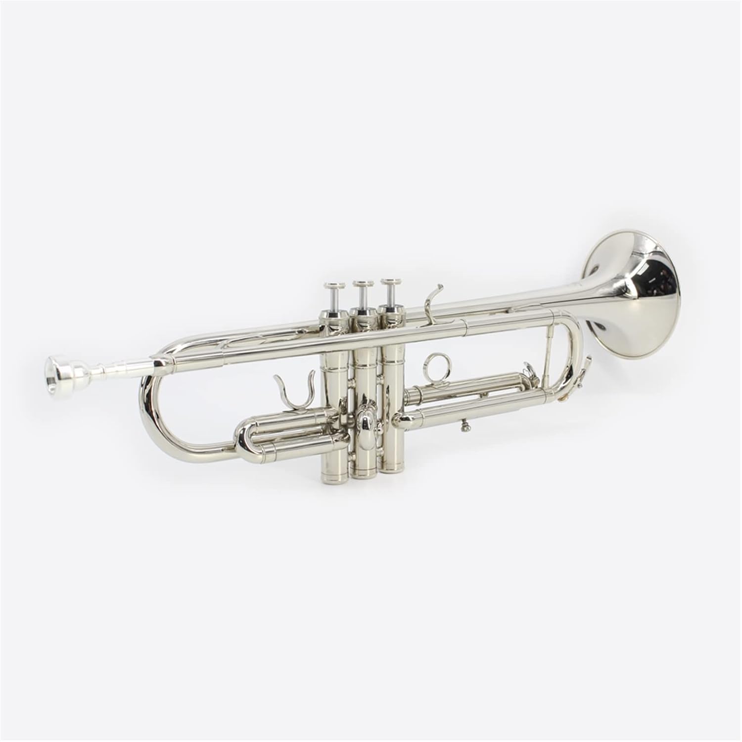 KESHUO Quality Gold Lacquer Trumpet Bb Flat Brass Wind Instruments with Case Gloves Mouthpiece Trumpets