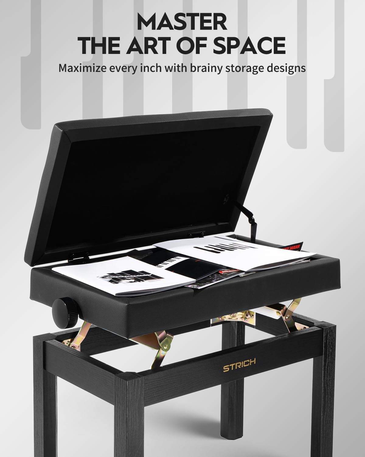 STRICH 88 Key Digital Piano & Piano Bench