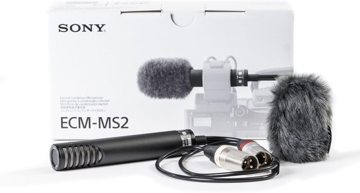 Sony ECMMS2 Stereo Shotgun Condenser Microphone