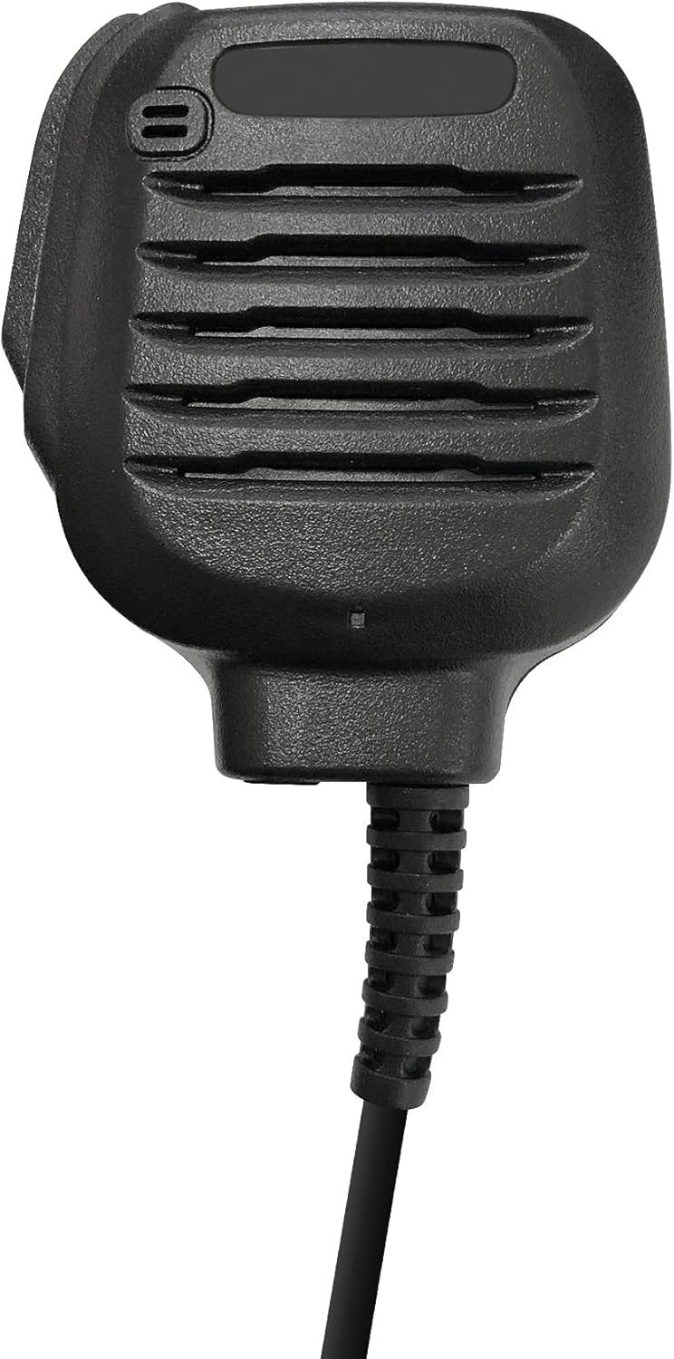 5 Pack KMC-45D KMC-45 Heavy Duty Military Spec Speaker Microphone with Earpiece Jack Compatible for NX220 NX240 NX340 NX-1200 NX-1300 TK-208 TK-240 TK-250 TK-255 TK-260 TK-270 TK-278 Radio KMC-21