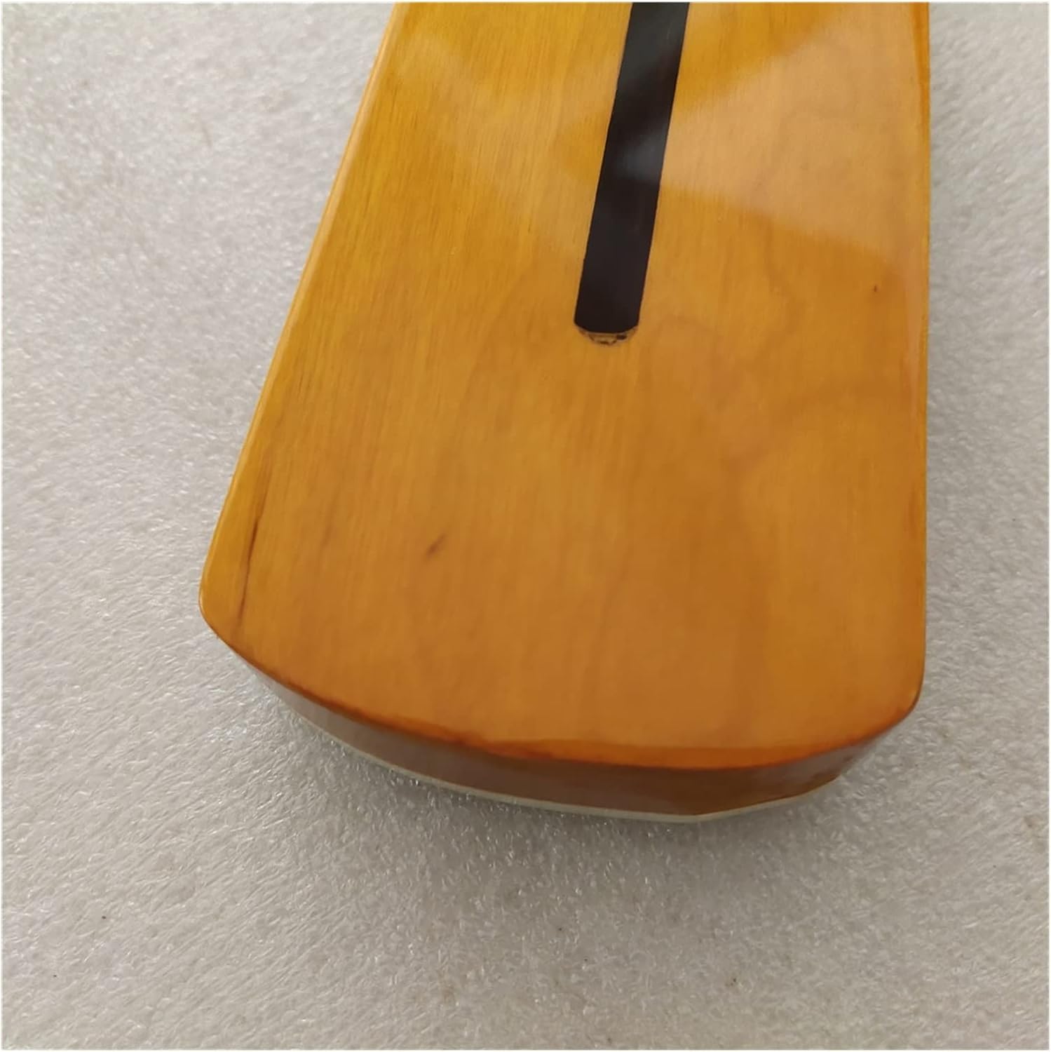 TSTS 4 String Maple 20 Frets Bass Guitar Neck Replacement Ebony Fingerboard 34 Inch Guitar ​Neck Replacement