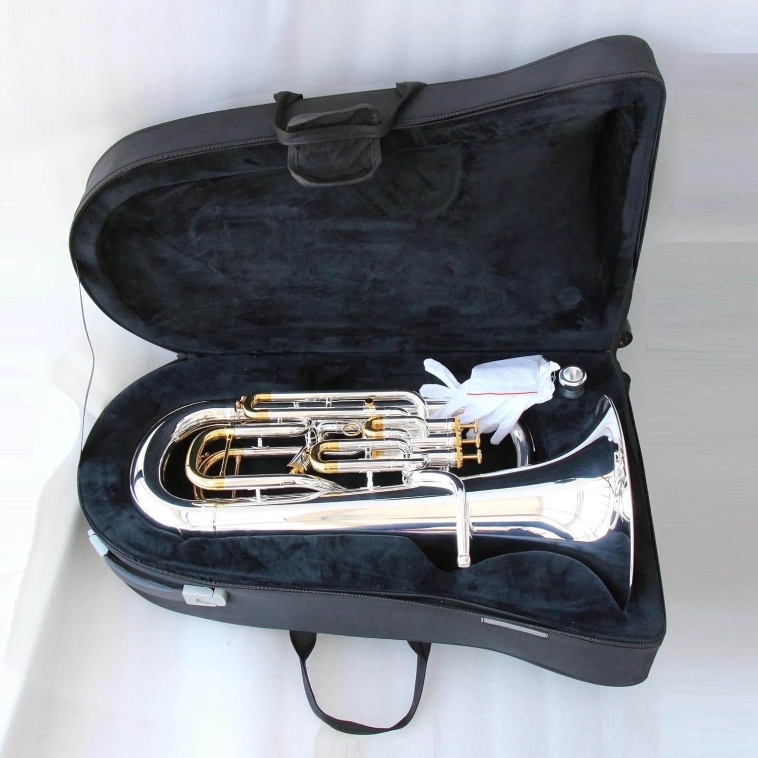 Beginner euphonium Professional 3+1 Piston Euphonium Horn Gold Plated Accessories Euphonium