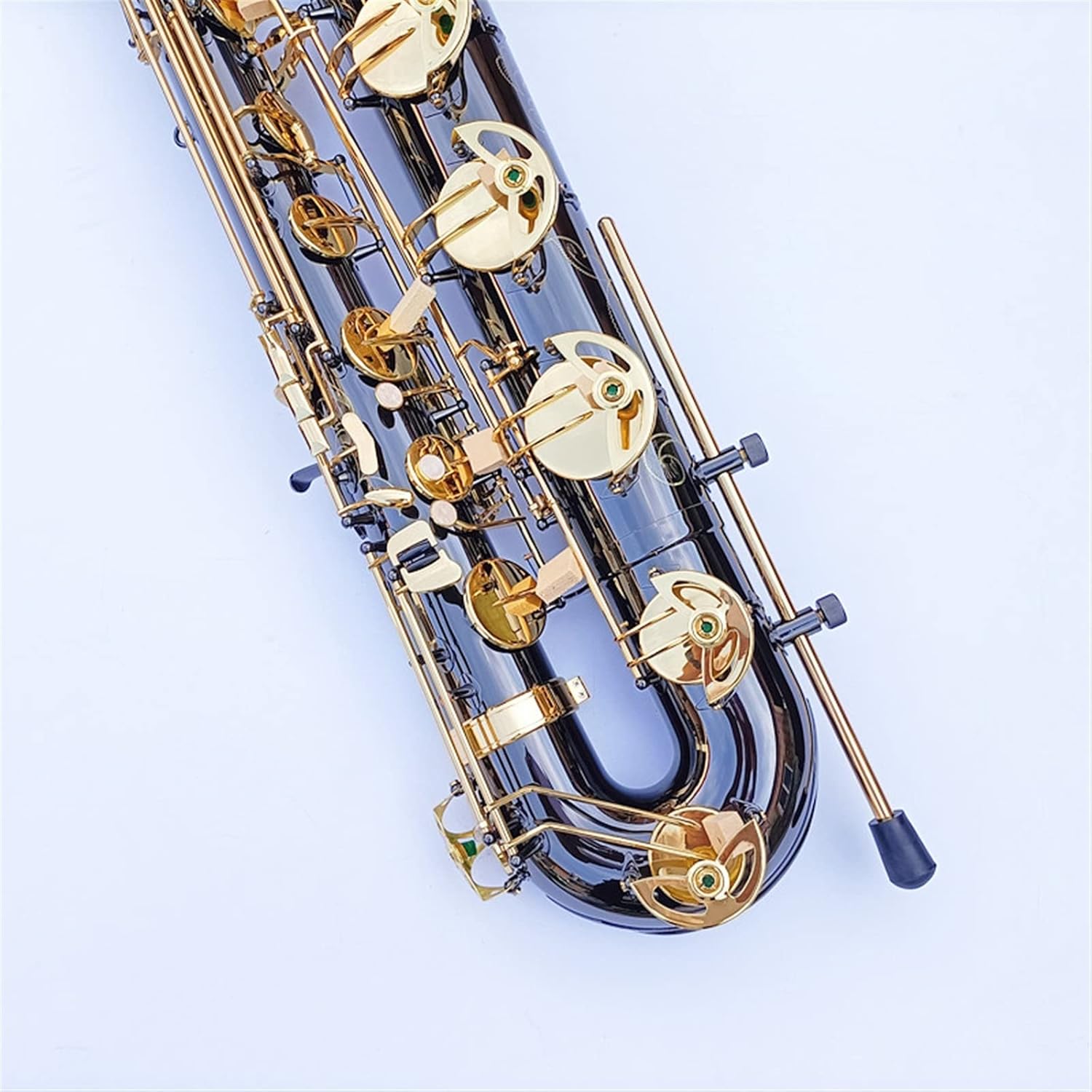 Professional Baritone Saxophone Brass Saxophone Instrument Sax with Case Mouthpiece