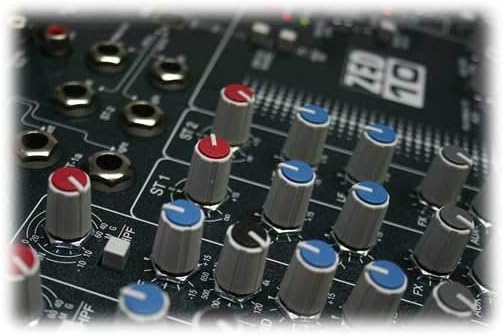 Allen & Heath ZED-10 - Touring Quality Audio Mixer with 2 Mic/Line, 2 Mic/Line/DI, 3 Stereo Line and USB I/O (AH-ZED-10),Black and Red