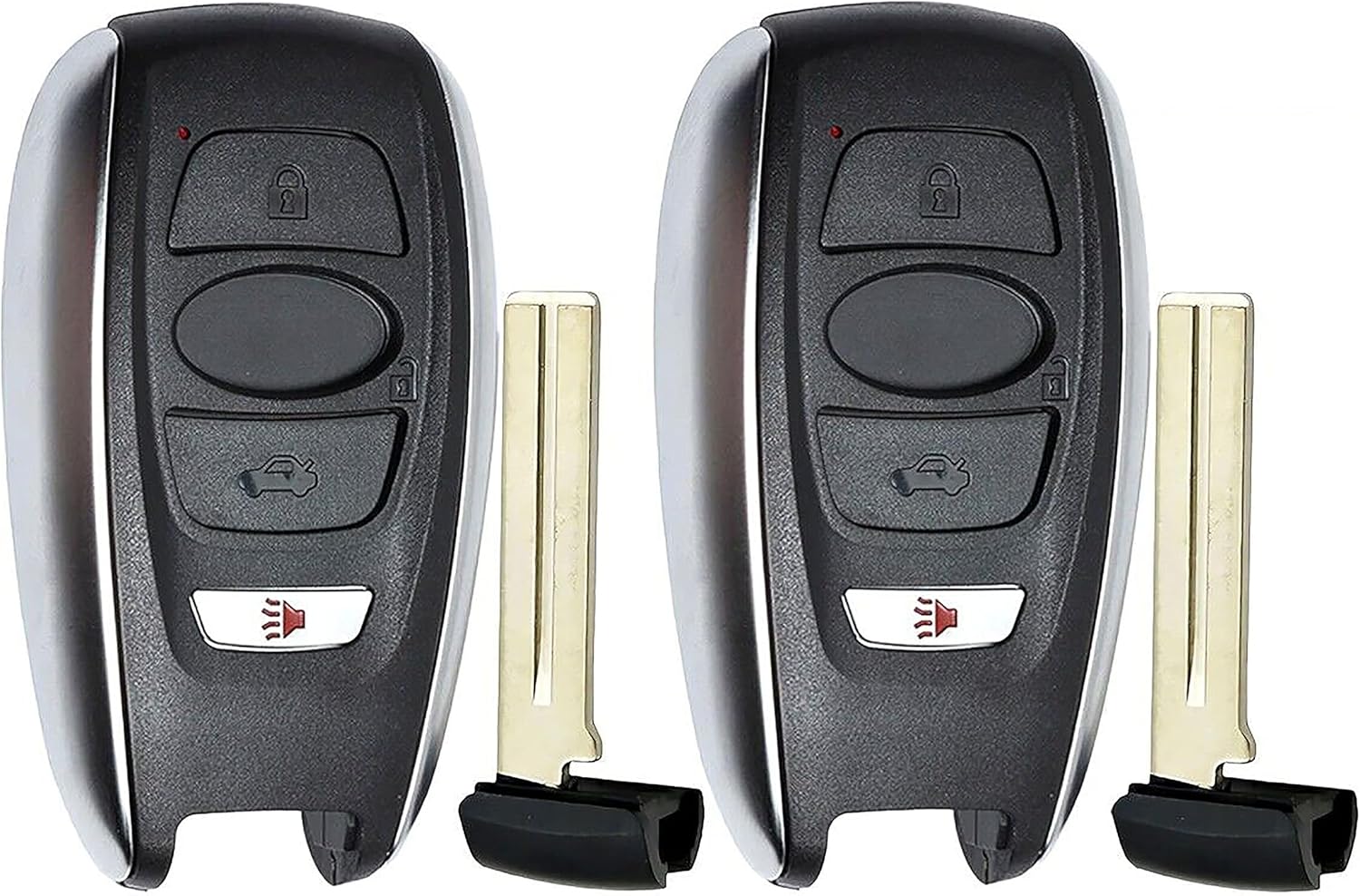 2X New Replacement Proximity Key Fob Remote Compatible with & Fit for Subaru (Read Description) - MPN HYQ14AHK-01