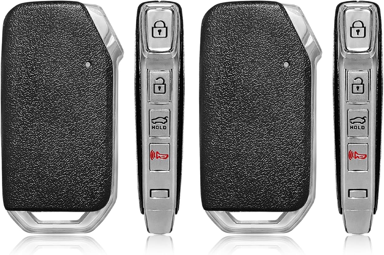 Car Key Fob Remote Keyless Entry Control TQ8-FOB-4F17 434MHz 4 Button Replacement for 2018-2020 Kia K900-2 Pack