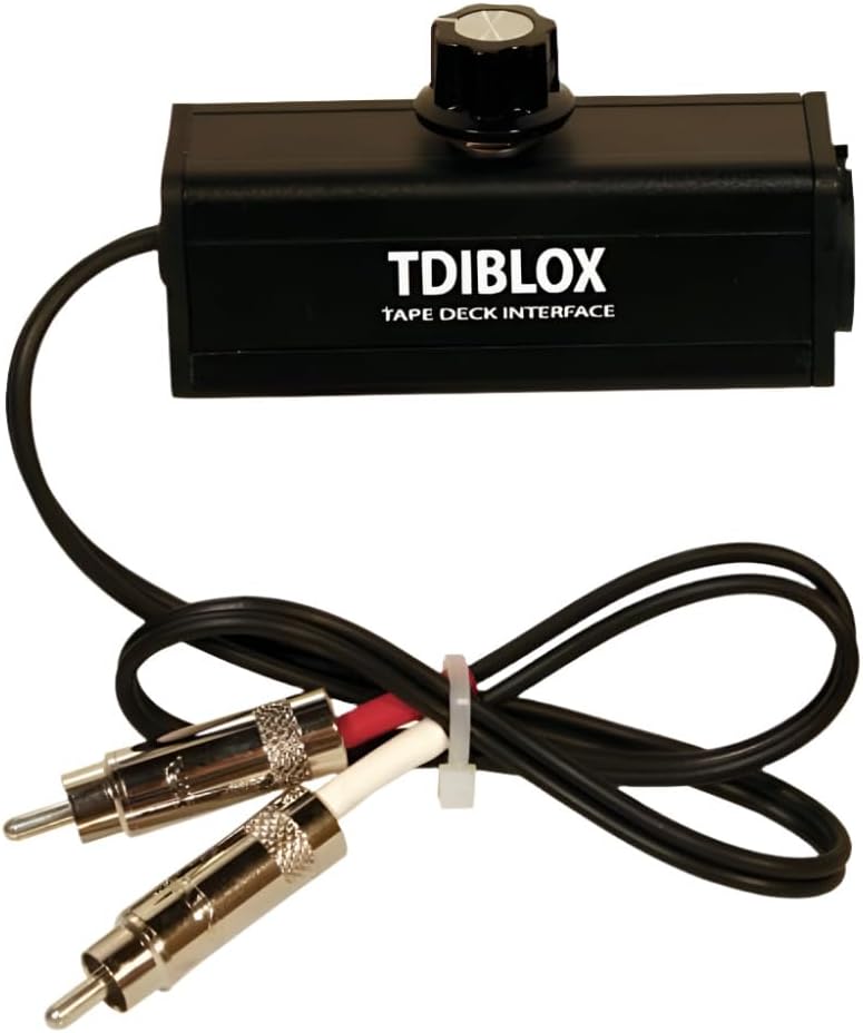 RAPCO Horizon TDIBLOX Tape Deck Interface/DI Box 2 RCAM in - 1 XLRM Out