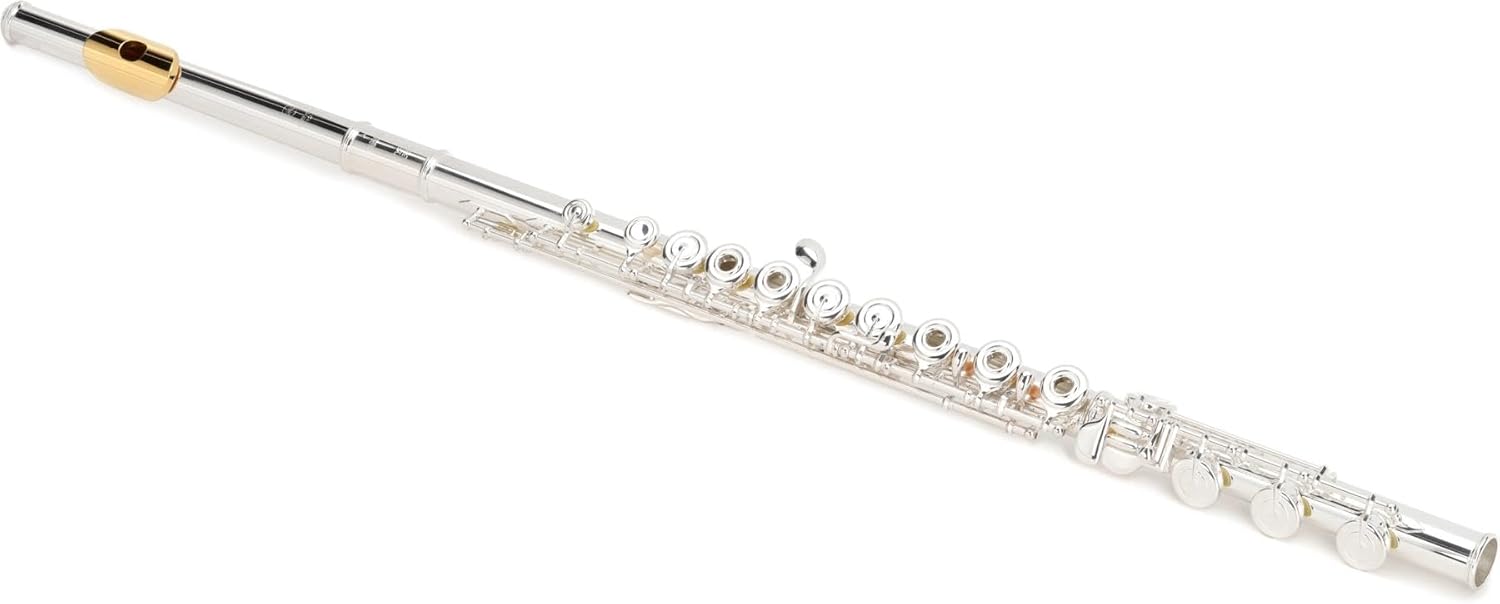 Yamaha YFL-382H Intermediate Flute with Inline G and Gold-plated Lip Plate