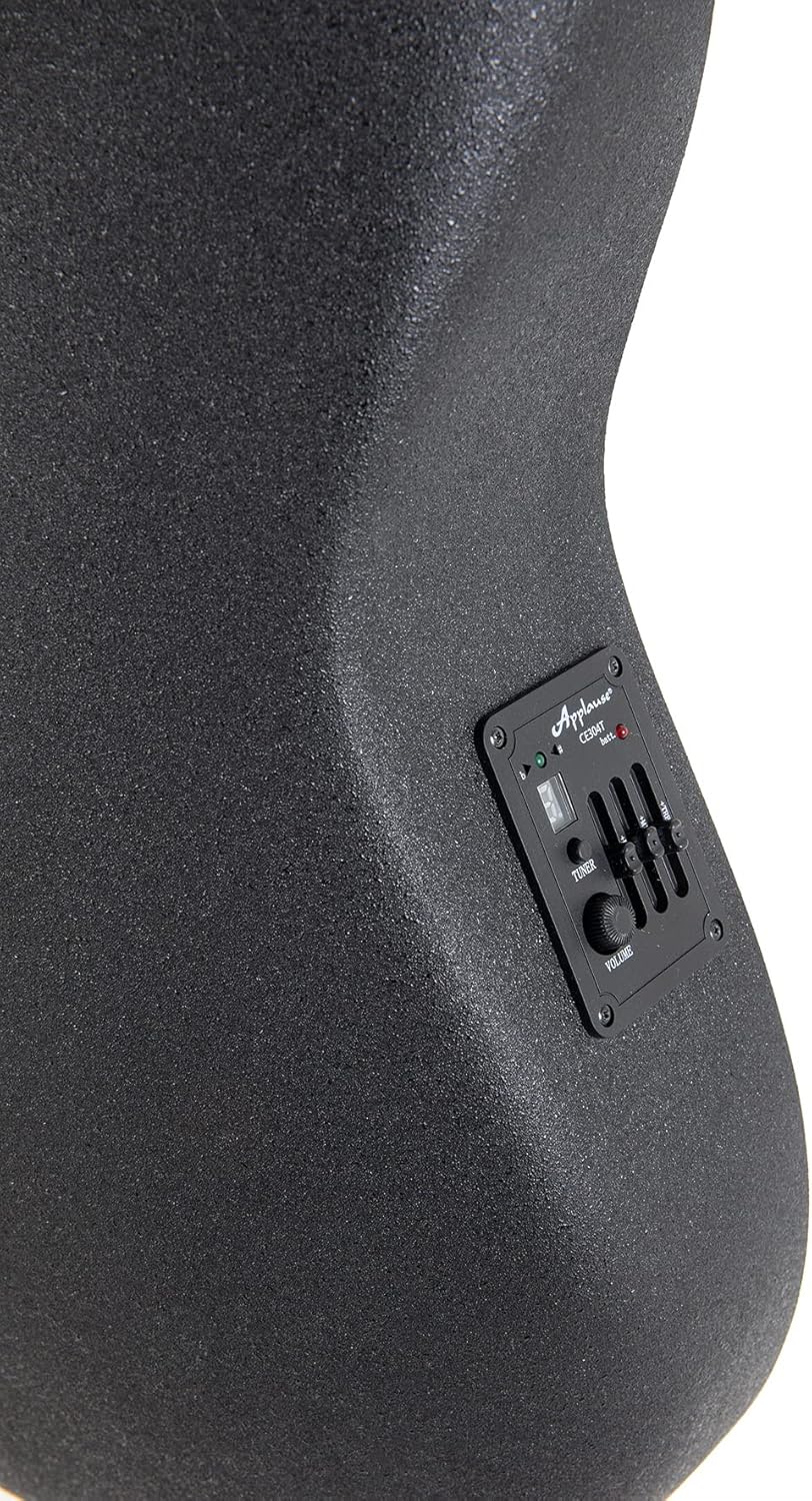 Applause AE44 Mid Cutaway Elite Acoustic Guitar Natural Satin AE44-4S