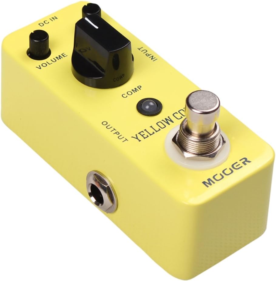 Mooer MCS2 Yellow Compression Effects Pedal