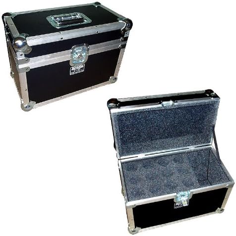 Microphone 1/4 Medium Duty ATA Case for 12 Mic with Compartment