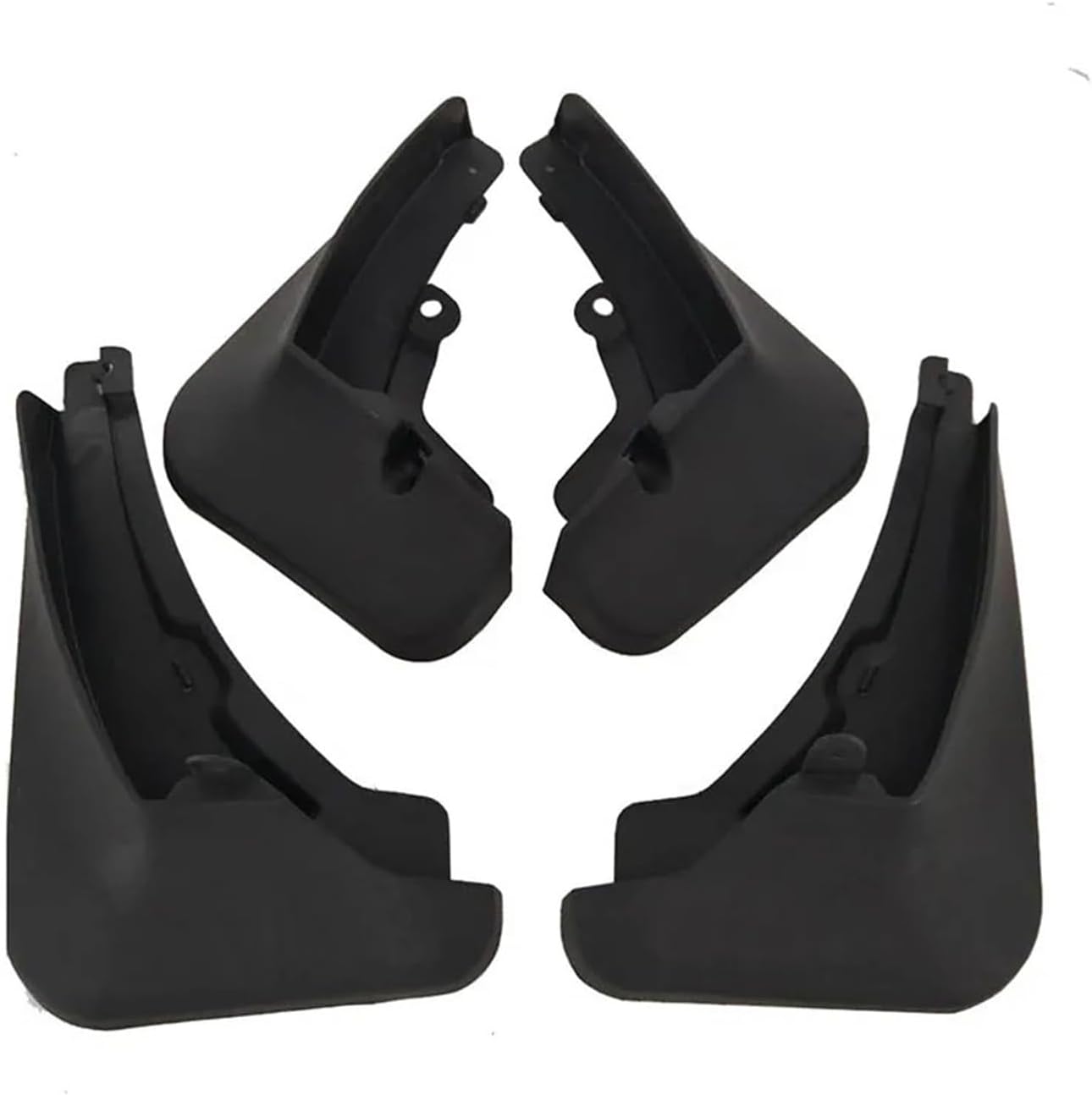 fender flares universal car， 2019 Compatible For VW Touareg MK3 Car Front & Rear Mud Fender Flaps Splash Guards Mudflaps Mudguard 4PCS Black Accessories