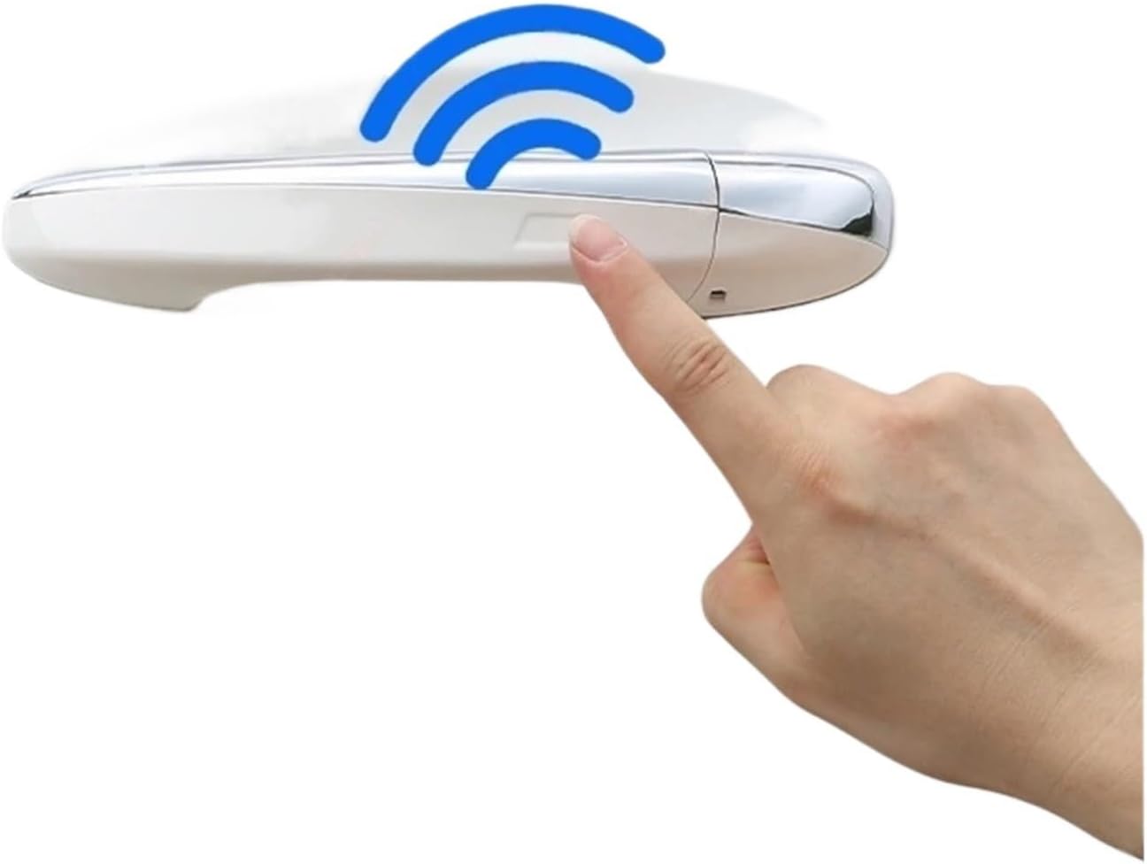 Compatible For Mercedes-Benz W205 W213 W222 X253 W177 keyless entry remote control sensor system keylessgo Black Car sensor door handle(GLC 2019-2020 2 door,Long axis)