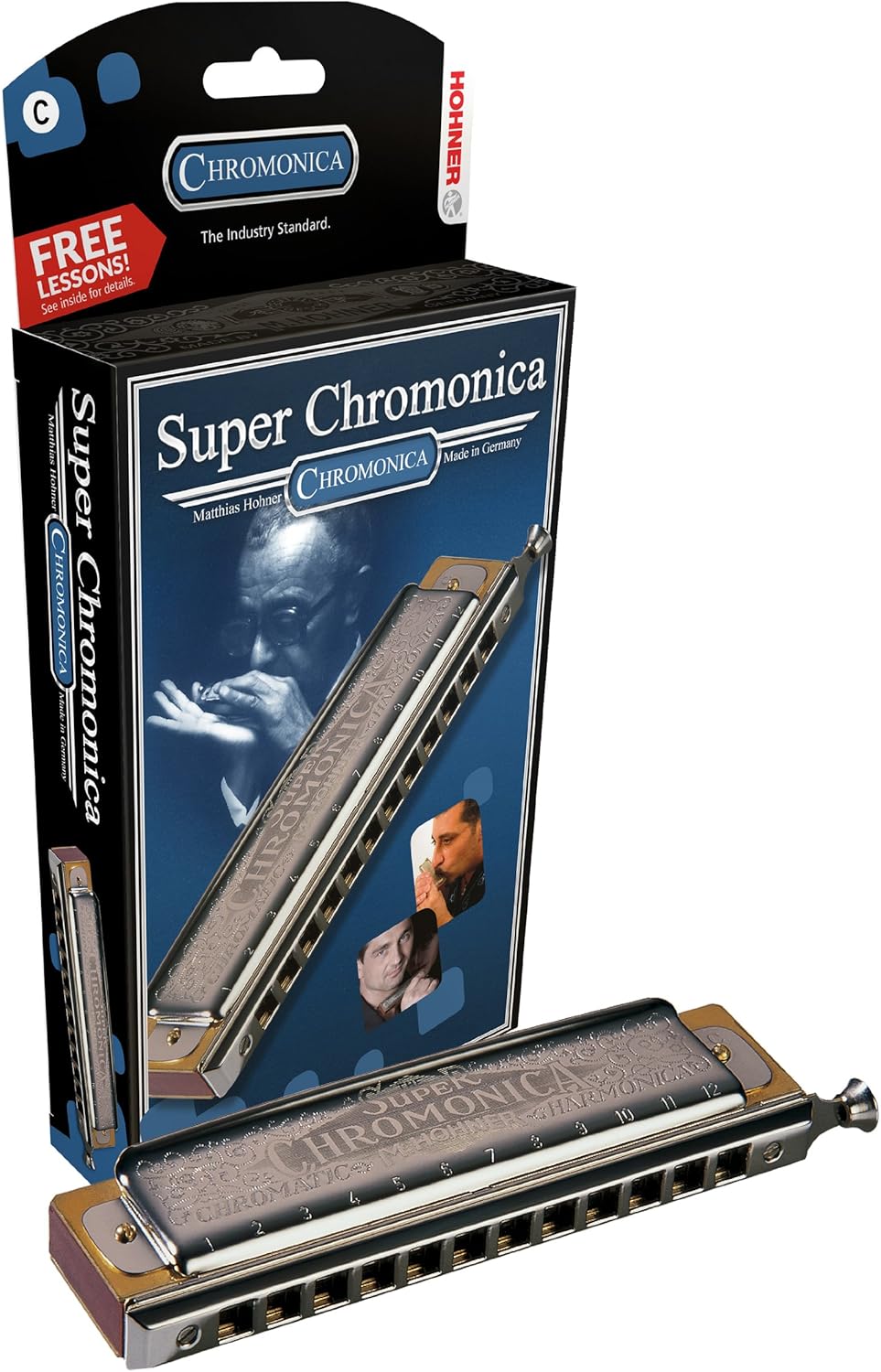 Hohner 270BX-D Super Chromonica, Key Of D Major