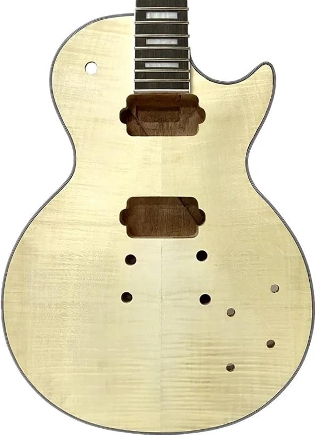 Guitar Body Guitar Replacement Parts 1 Set DIY Electric Guitar for LP Style Guitar Mahogany Body Unfinished Electric Guitar