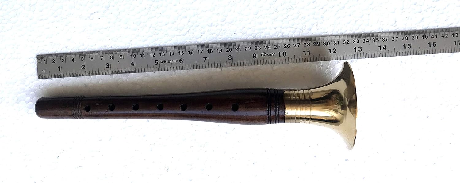 12 inches Shehnai Woodwind Musical Instrument Banarasi Shehnai Handmade in India
