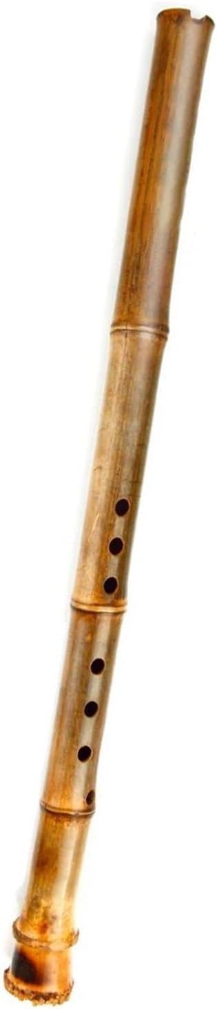 C Bamboo Flute Left Hand Flute G Key Brown Instrument Traditional Handmade Woodwind For Adults