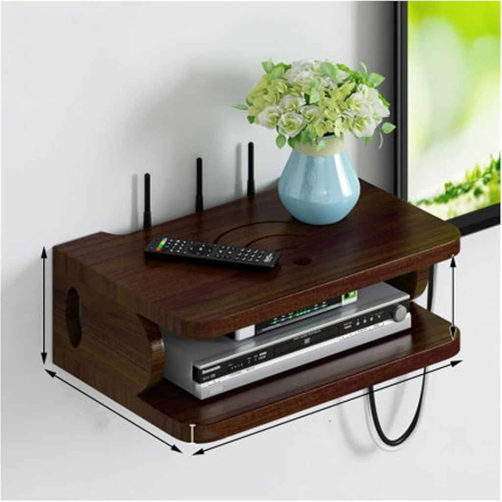 Floating Shelf Bracket Floating Shelf Wall-Mounted TV Stand, Floating Cable Box Shelf, Floating Wall Mount Shelf, Wall Mount Shelves Shelves Bracket (Color : B)