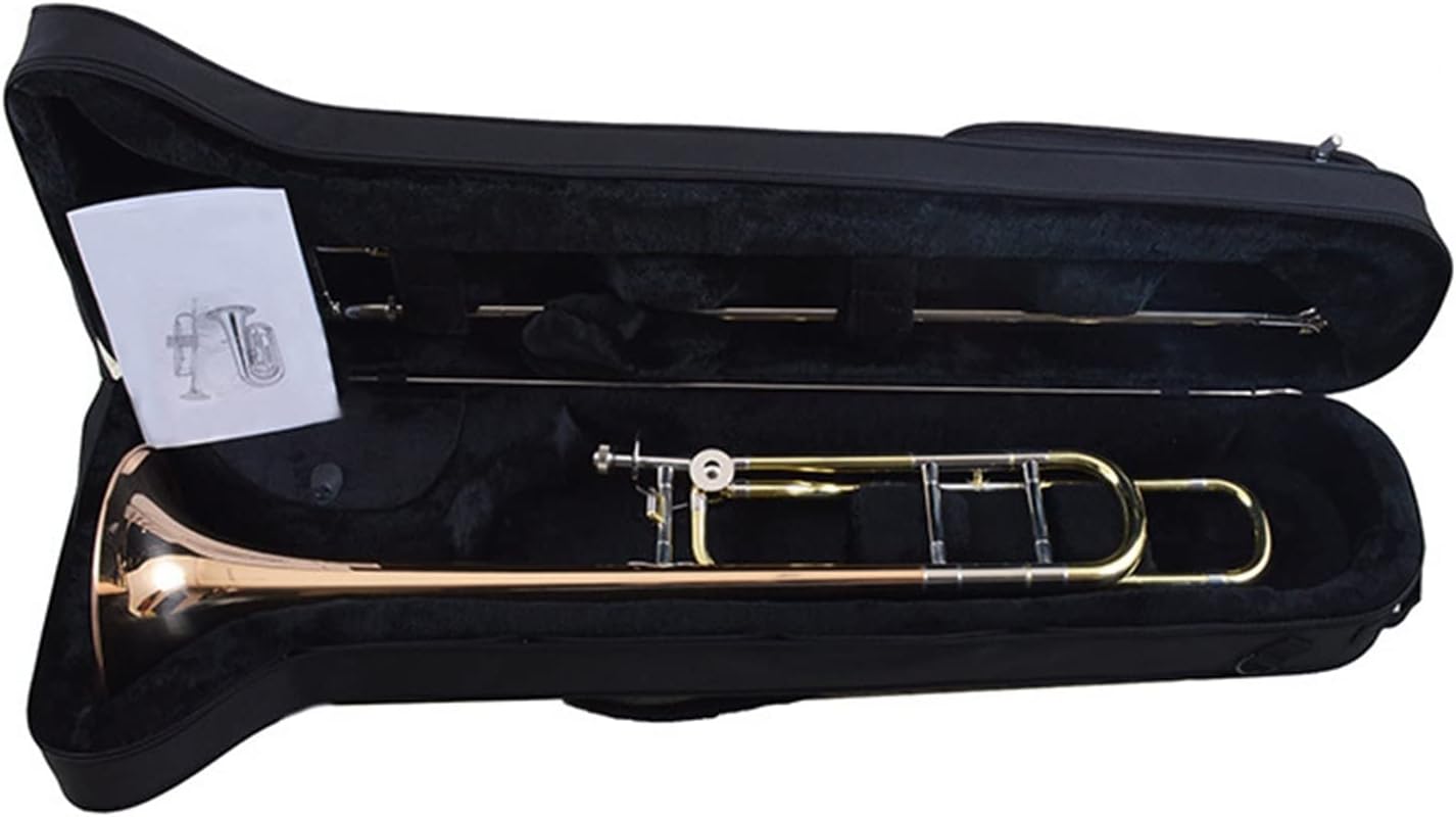 TSTS B-Flat-Turned-F-Phosphor Bronze Mid-Tone Trombone Beginner Trombone