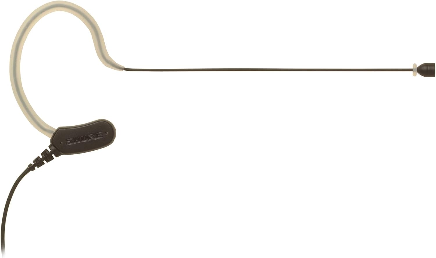 Shure MX153 Earset Headworn Microphone - Black, Omnidirectional Mic, TQG / TA4F Connector Wireless Bodypack Transmitters (MX153B/O-TQG)