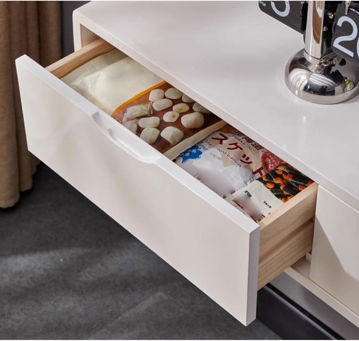 Floating TV Shelf Wall Shelf TV Cabinet TV Stand Wall Mounted Media Console Entertainment Center Storage Cabinet Desk Router Set top Box CD DVD Storage Shelf Wall Mount Corner Shelves White