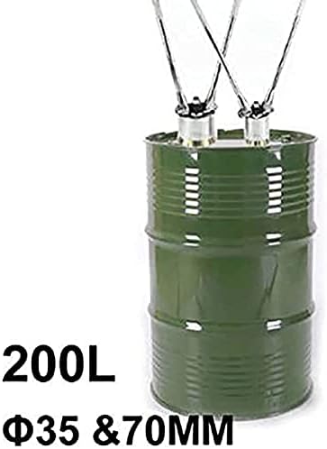 Manual Barrel Sealing machine200l /53 Gallon Drum Cap Seal Barrel Crimping Tool, 35&70mm Crimper Sealer, Manual Barrel Sealing Machine, Used in Liquid Packaging Industries,Small