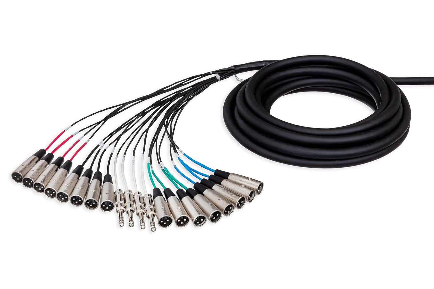 Hosa SH-16X4-25 Pro-Conex Stage Box Snake, Hosa 16 x XLR Sends and 4 x 1/4