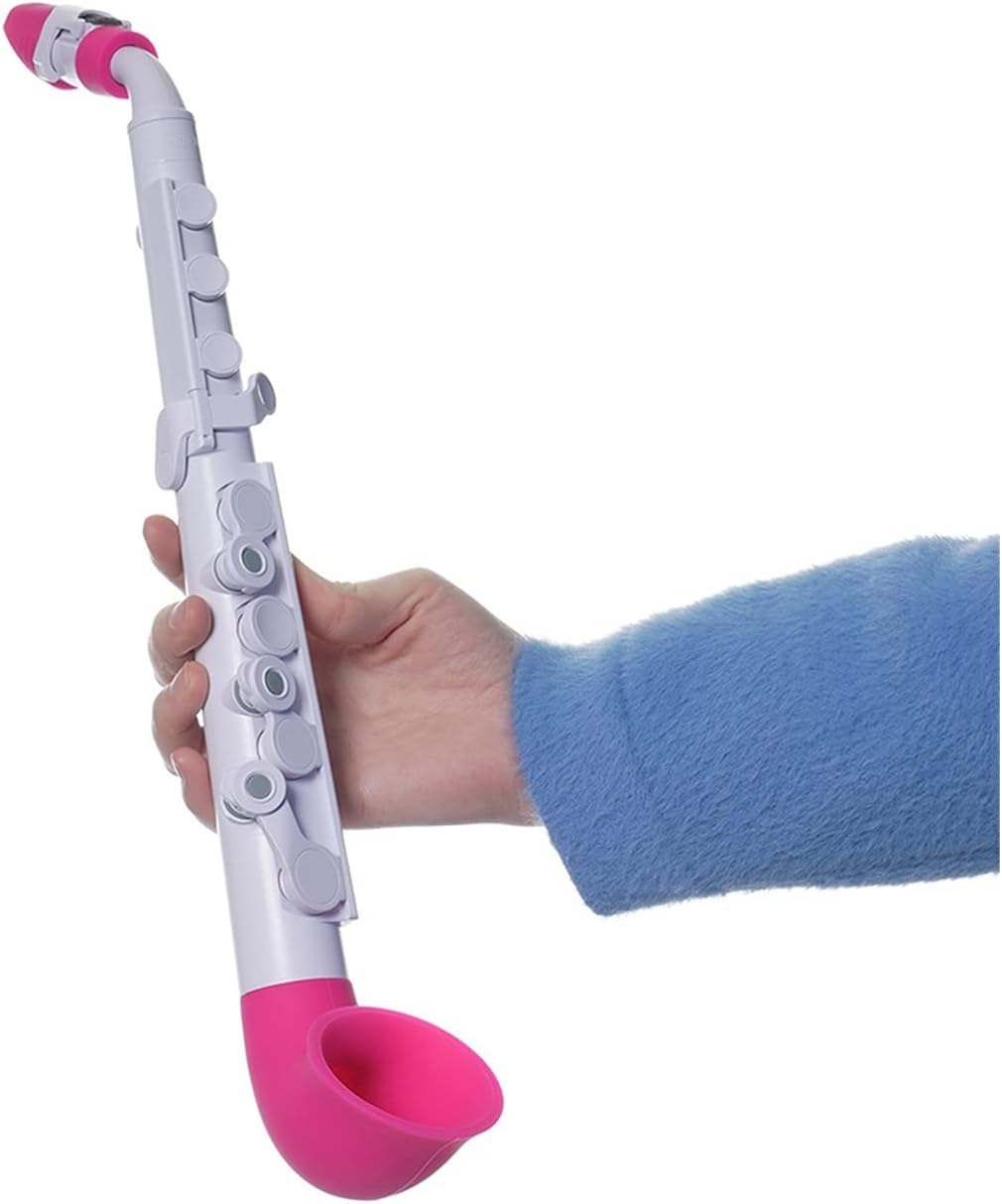 Sax Beginners Kit British Ultra Lightweight Saxophone Pink Waterproof Plastic Children's Beginner Enlightenment Instrument Wind Instrument