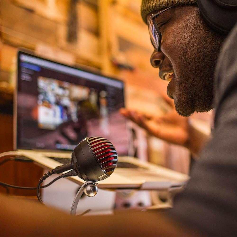 Shure MV5 Digital Condenser Microphone (Black)