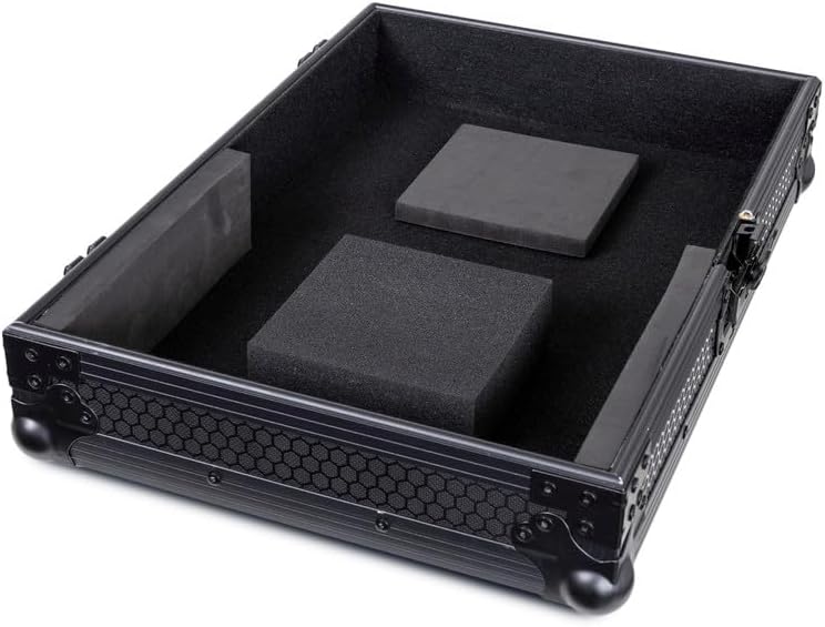 Headliner Pitch Black CDJ/DJM Flight Case Compatible with Most Standard Media Players and Club Mixers