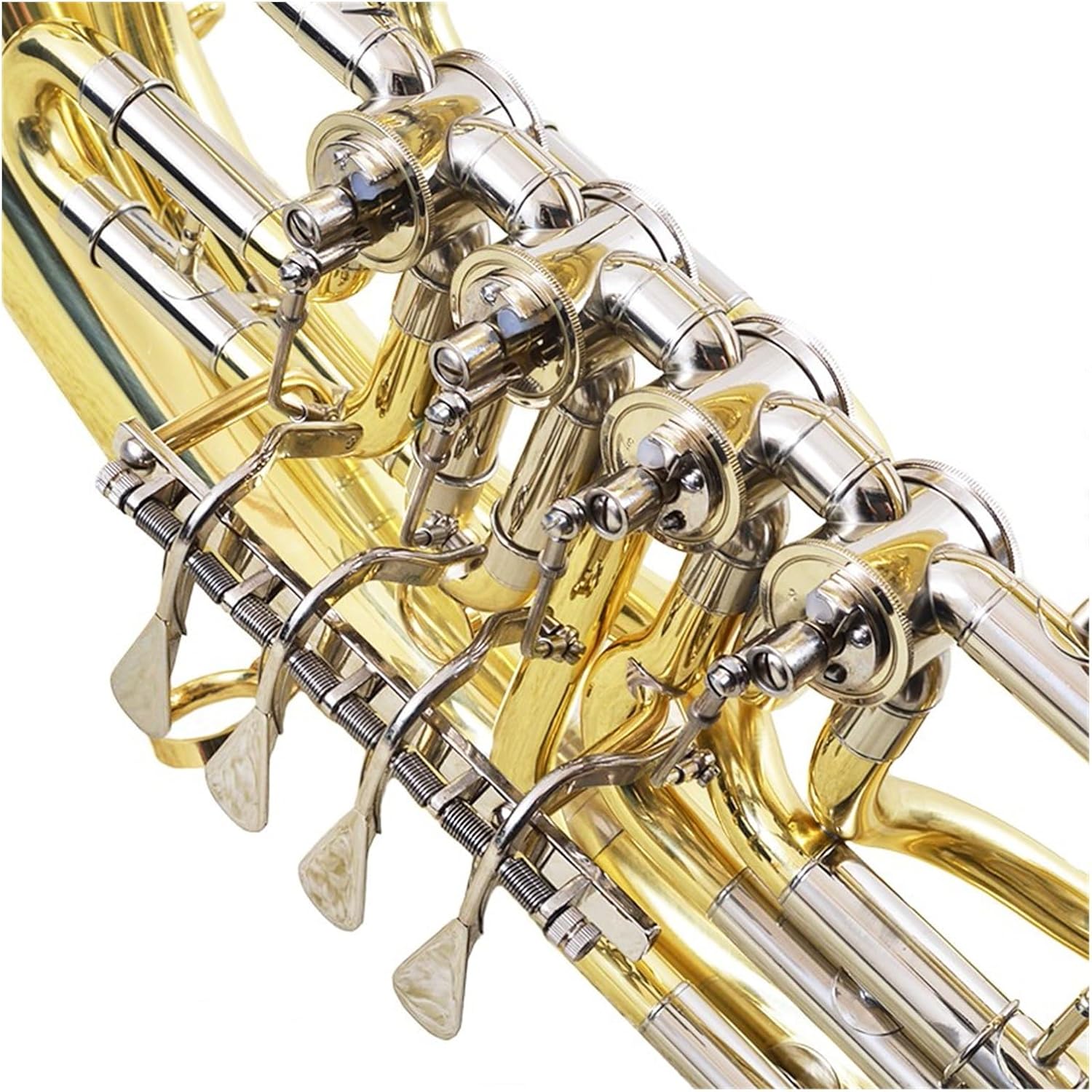 Euphonium A B Flat Major Instrument With Four Keys Is Suitable For Beginners And Adults Euphonium All-brass Instrument