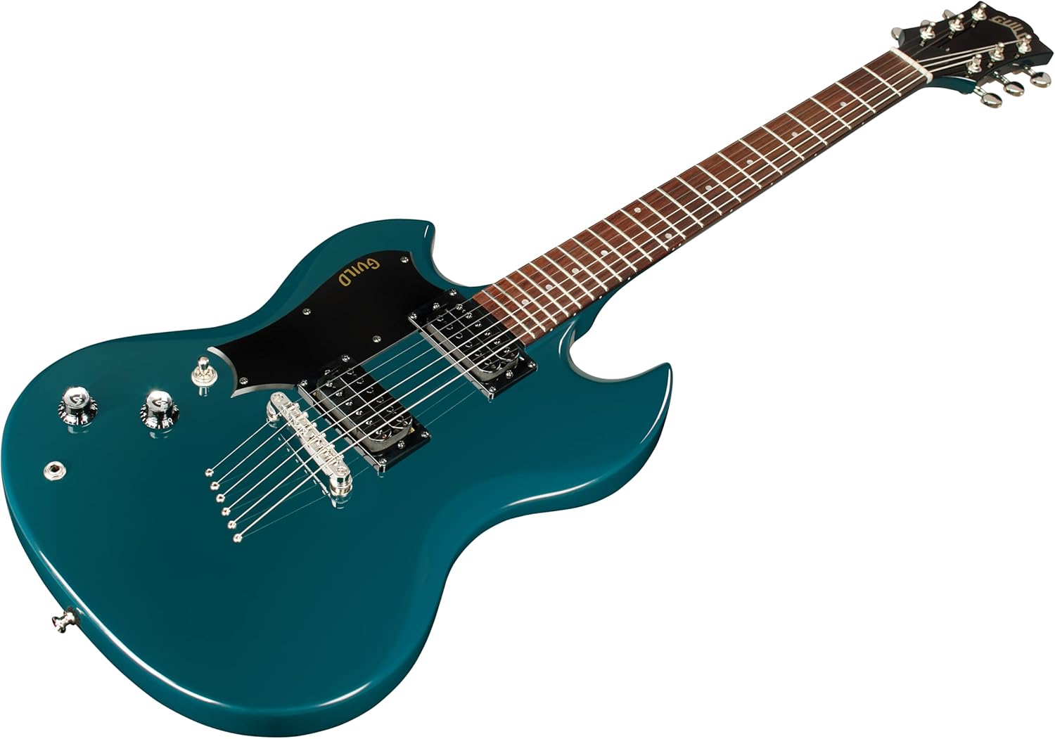 Guild Polara Electric Guitar Lefty, Blue Steel