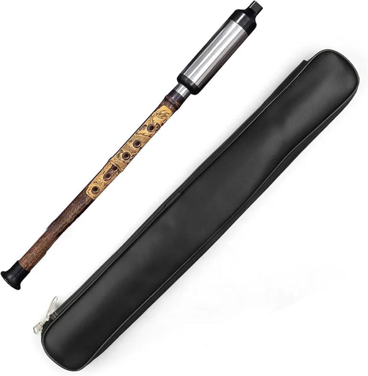 Woodwind Flute With Leather Box(C)