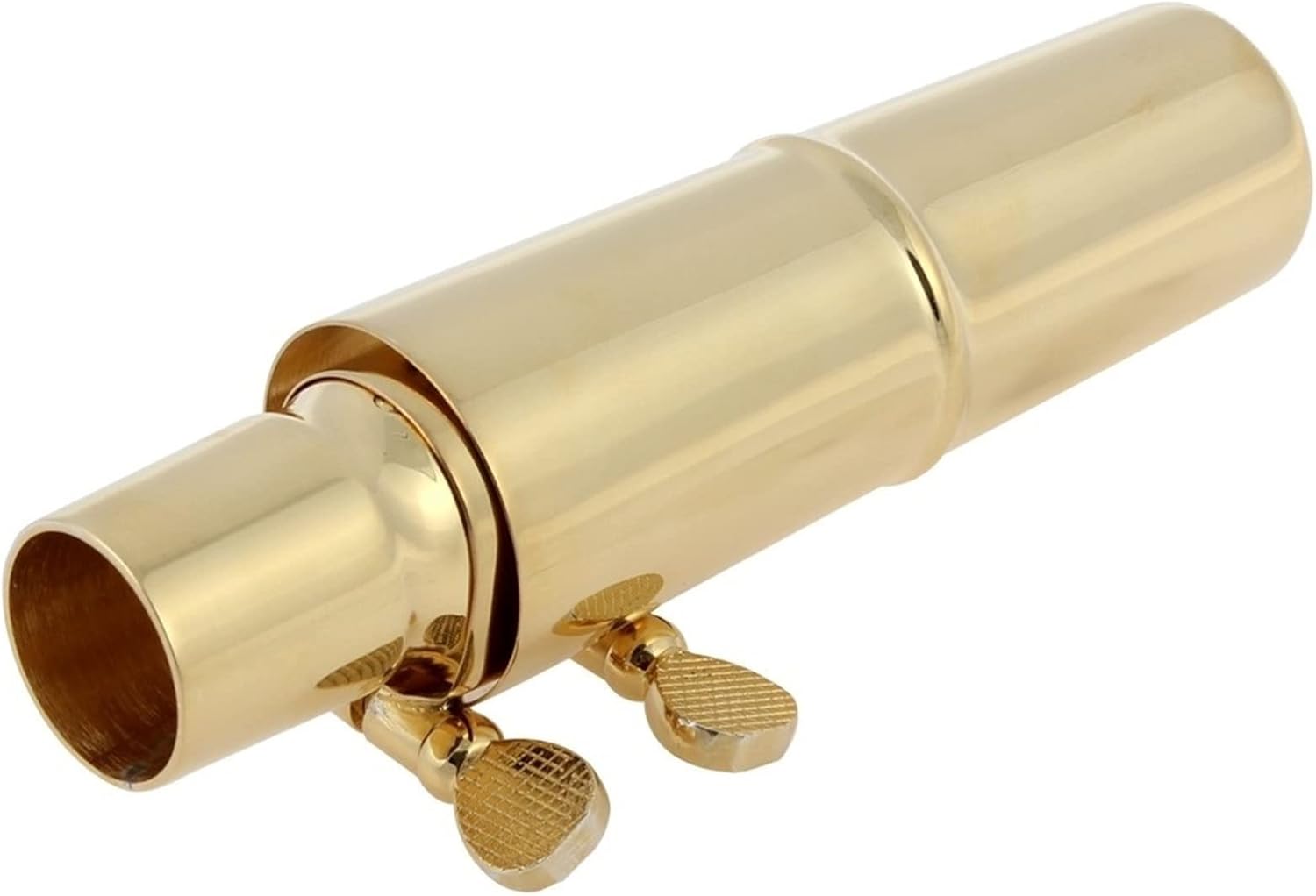 Saxophone Parts Professional Gold Plated Metal Tenor Saxophone Mouthpiece for Jazz Music