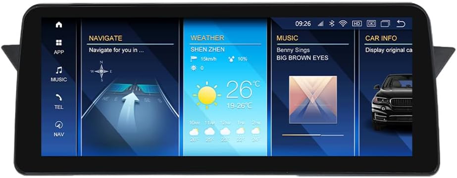 Car Stereo Radio for BMW 3 Series E90/E91/E92 12.3 inches 4+64G…